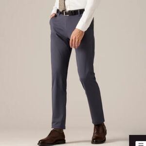 Rhone Commuter Classic Pants, Gray Iron Color, Size 36, Style 100161